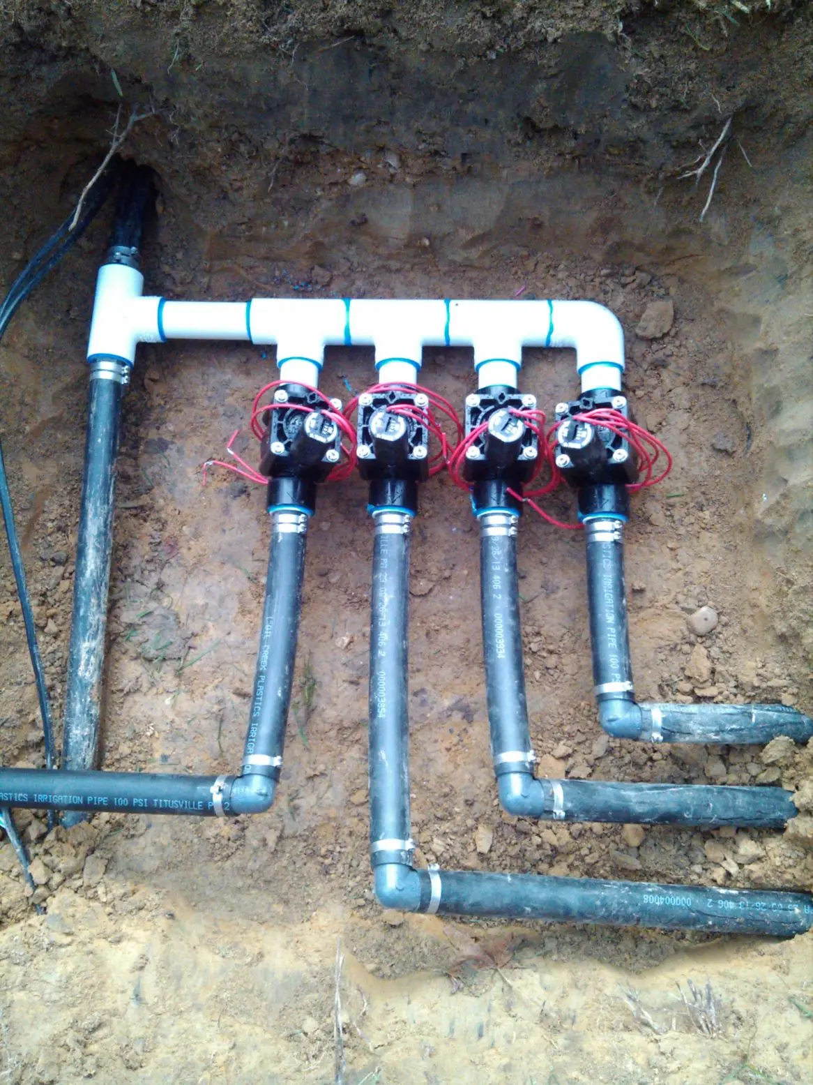 Manifold build detail